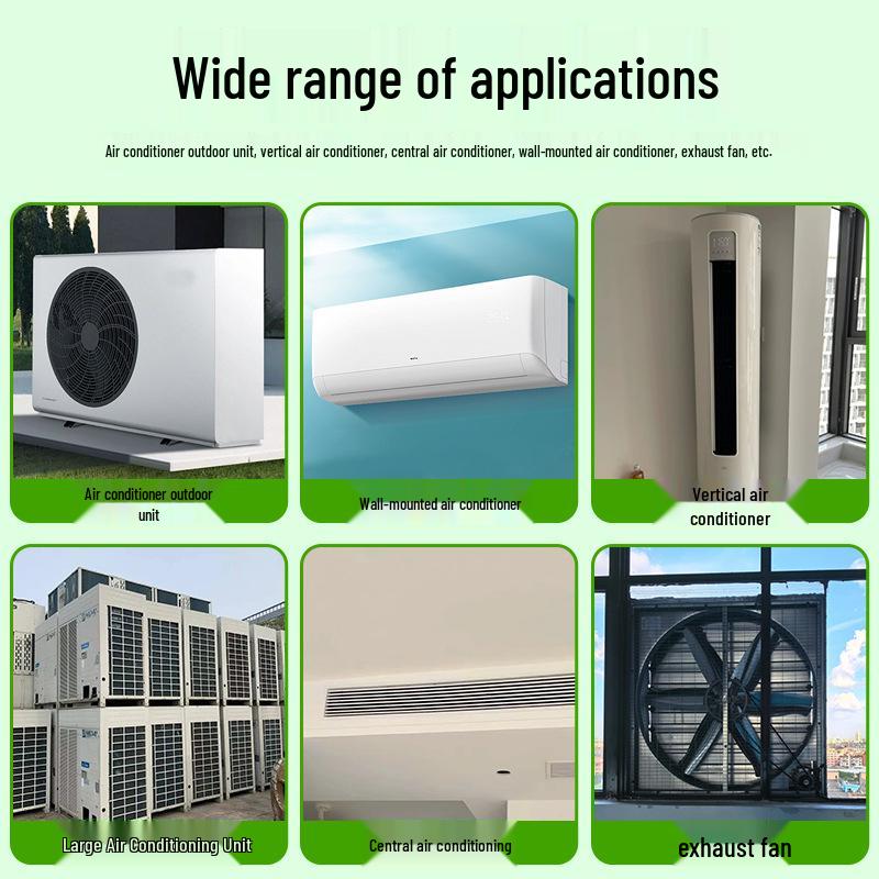 Indoor & Outdoor Air Conditioner Cleaner: Quick, No-Disassembly Stain, Dust & Odor Removal