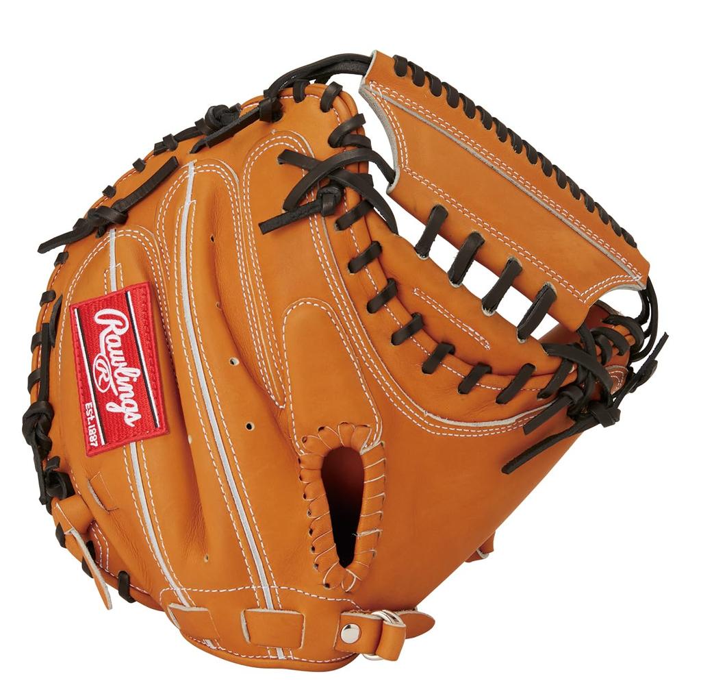 Rawlings Baseball HOH BREAK THE MOLD Rich Tan Size 33 Glove, Hardball, Adult, GH5HBJLF, [Catcher's], (Right-Handed Thrower)