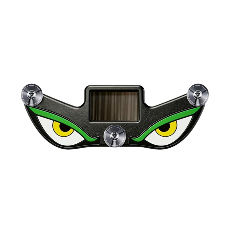 Suction Cup Mount Car Ambient Light Blinking Moving Eyes Anti-Rear-End Light  Universal Car Fit
