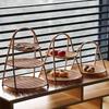 Multi-Layer European Style Rattan Fruit & Snack Basket