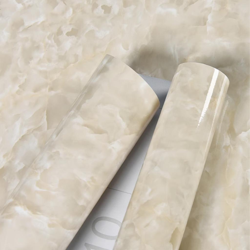 Кухонная маслостойкая пленка для плиты Водонепроницаемые влагостойкие обои для столешницы Самоклеящаяся плитка для ремонта шкафа Мраморная наклейка