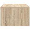 Wall Mounted Desk in Sonoma Oak Finish 80 x 45 x 30 cm Particleboard