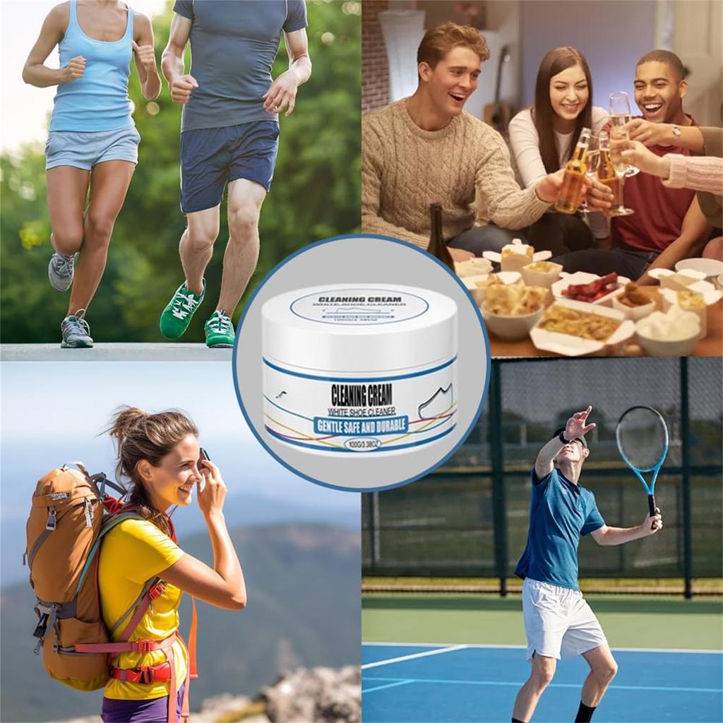 White Shoe Cleaning C Ream,Adult Shoe C Ream T Reatments & Polishes,Stain Cleansing C Ream For Shoe