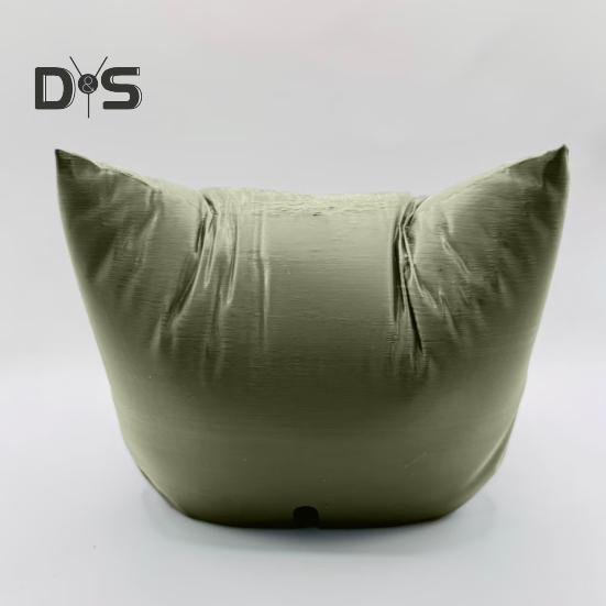 Подставка для телефона в форме подушки, напечатанная на 3D-принтере, портативный держатель для смартфона с гнездом для зарядки для домашнего офиса и путешествий