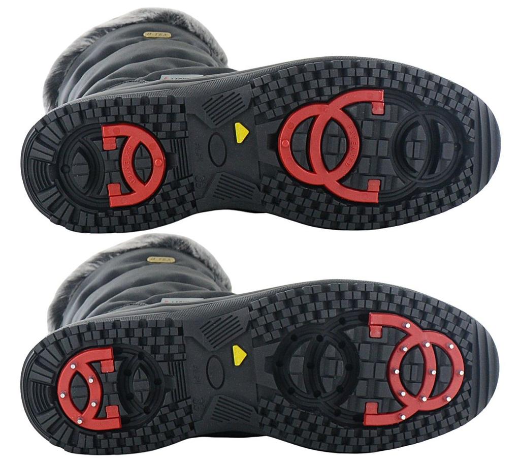 Lackner Kitzbühel Olga TX - Women's Winter Boots with Integrated Spikes 7600 Black ORIGINAL