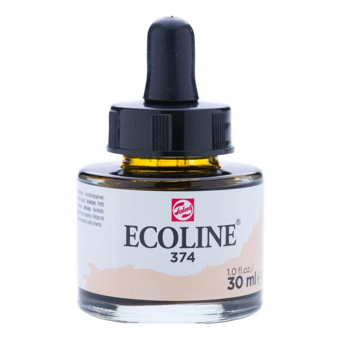 Encre aquarelle Ecoline 30ml 374 Beige rose Royal Talens