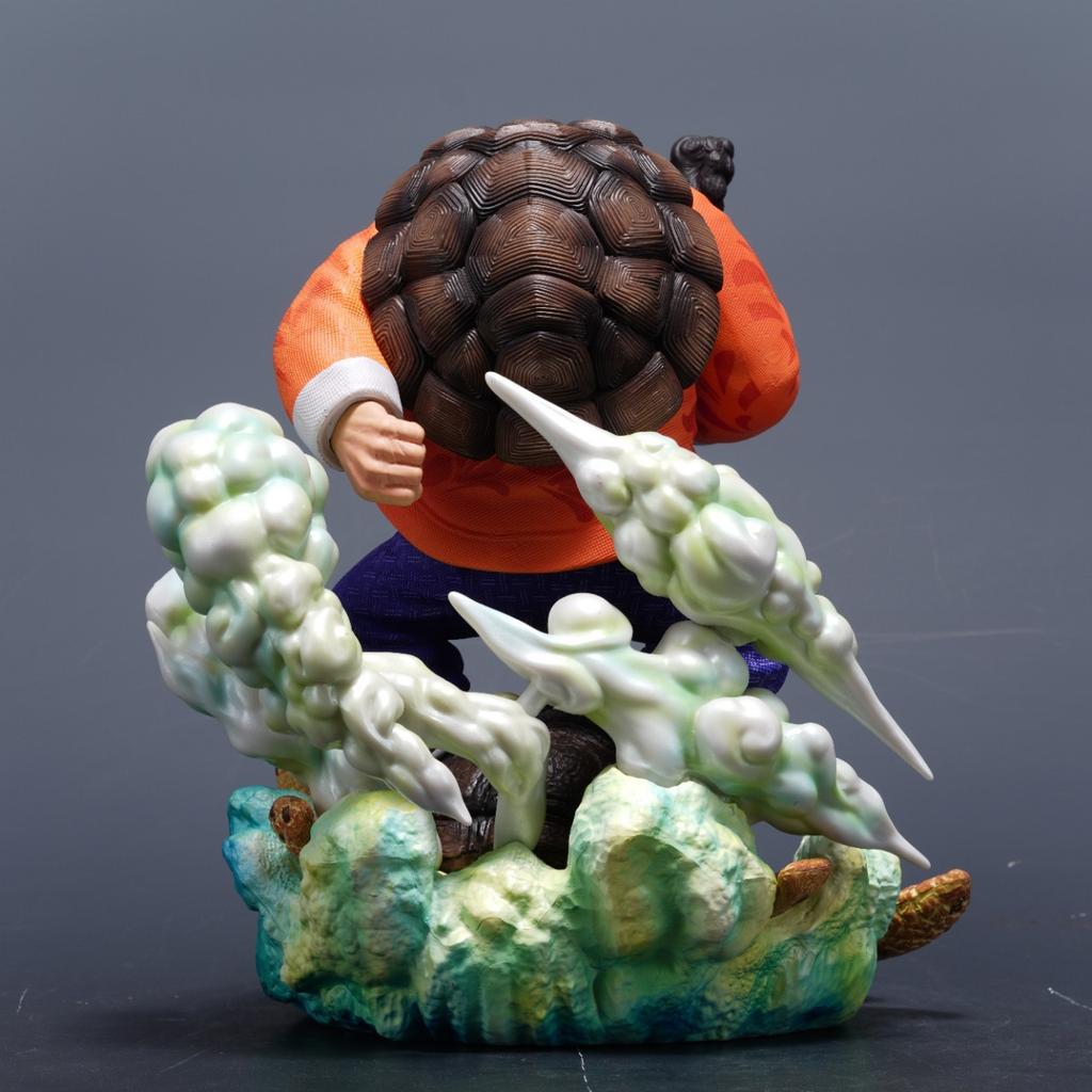 23 см Фигурка Аниме Dragon Ball Z Мастер Роши Двухголовые Фигурки Статуя Модель Декор Стола Игрушка Кукла Подарок Мальчику на День Рождения