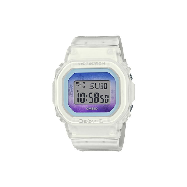 Casio Baby-G Серия BGD-560 Матовый Будильник Секундомер Таймер Календарь Водонепроницаемые Ударопрочные Кварцевые Часы Женские Часы Белый BGD-560WL-7JF