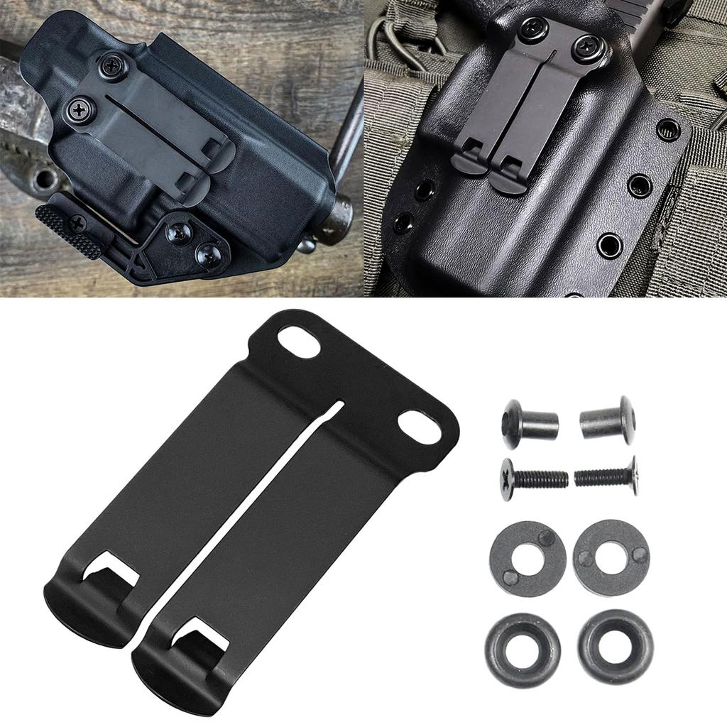 Clips for Holsters Leather Belt Clip Holsters Clips Metal Belt Clips Buckle Hook Sheath Knife Sheath Sheath Clip Hooks