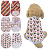 Fashion Dog Clothes For Small Dogs Cats Costume Summer Breathable Puppy Sleeveless T-shirt Love Heart Print Chihuahua Yorkshire Pet Outfits