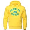 Brooklyn New York U.S.A Printing Men's Hoodie Autumn Winter Loose Clothing Warm Fleece Sweatshirts Fashion Casual Sportswear