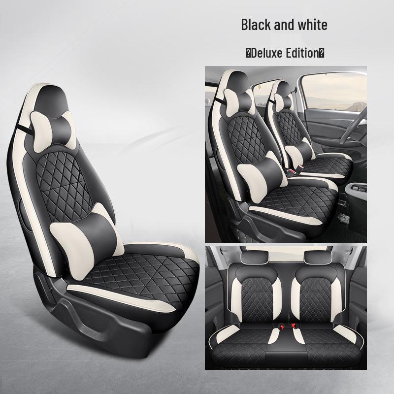 Leapmotor T03 Universal Leather Car Seat Cushion Set - All-Season Fit