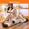 Brown Horse Animal Plush Toys Cute Cartoon Short Gift Children Bedroom Doll