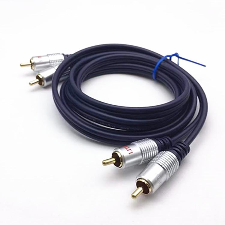 Аудиокабель 1,8 м, двойной 2RCA на 2RCA - 4-контактное подключение для компьютерного аудио