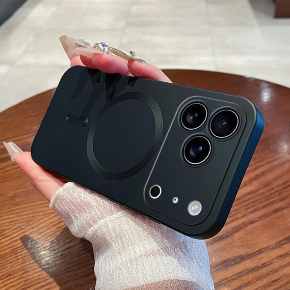Матовый Магнитный Чехол Для Телефона Для iPhone 17 Pro Max 14 15 Plus Air 13 12 11 16 Pro Для Беспроводной Зарядки Magsafe Защитная Крышка