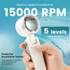 Handheld Fan Smart Cooling Tool Set Battery Operated Clear Reading Versatile Tech Cooling Fan Kit for Outside Camping Usage