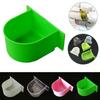 Bird Cage Water Bowl Splash-proof Cup Parrot Feeding Tool Seed Food Container