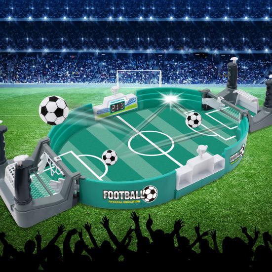 Футбольный стол интерактивная игра мини-футбольный пинбол набор с 10 мячами настольная спортивная футбольная игрушка для игр в помещении для детей и взрослых
