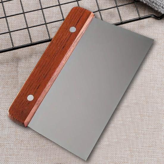 Скребок для теста, измельчитель из нержавеющей стали, многоцелевой кухонный инструмент