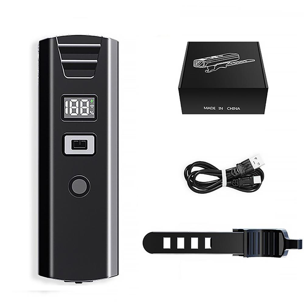 Мощный велосипедный индукционный налобный фонарь с индикатором заряда, USB-перезаряжаемый, передний фонарь для горного велосипеда для безопасной ночной езды на открытом воздухе