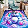 Care Bears Pattern Rug, Indoor/Outdoor Mat, for Picnic, Gameroom, Bedroom, Office, Living Room, Home Decor Carpet, Birthday Gift
