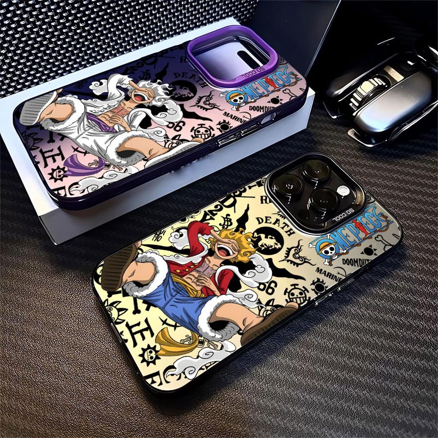 Ones Piece Luffys Phone Case For iPhone 17 17e 16e 16 15 14 13 12 11 mini Pro Max X XR XSMAX Air Plus Anti Fall Matte Back Cover