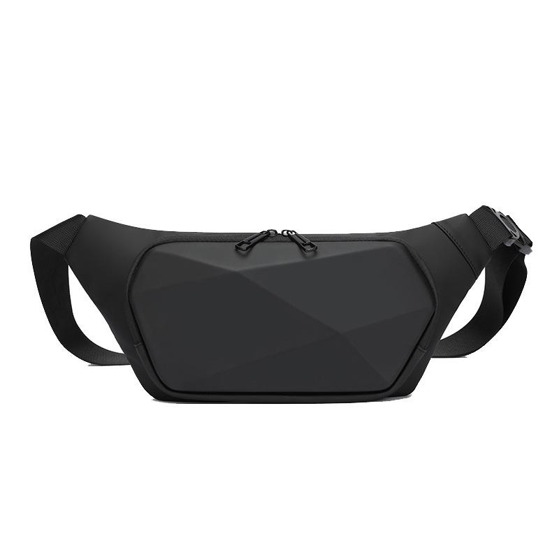 Fashionable Men's Chest Bag, Casual Waist Bag, Hard-shell Chest Bag, Trendy Women's Crossbody Bag, Travel Single-shoulder Bag