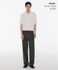 MUSINSA STANDARD Cool Touch To Tuck Wide Hidden Banding Slacks [Gunmetal]
