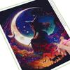 Fantasy Starry Sky Halloween Diamond Painting New Collection 2024 Witch Moon Magic Diy Full Drill Rhinestone Embroidery Arts Mosaic Cross Stitch Kits
