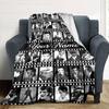 Elvis Presley Customize Text Blanket Cozy Customizable Blanket Comfortable Throw For Living Room Bedding Office Chair Picnics Four Seasons Universal