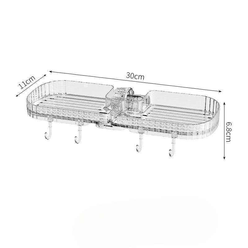Стеллаж для хранения кранов для кухонной раковины, губки, щетки, слива, однослойная тряпка, стеллаж для хранения сантехники