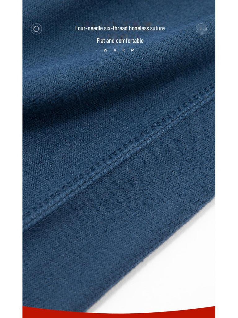 Мужской термобелье и пижама из немецкого бархата - осенне-зимняя рубашка и брюки, плюс толщина бархата