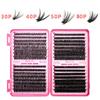 Natural Look 3D Faux Mink Lash 3D Volume DIY Lash Extension Kit False Eyelashes  Makeup Enhancement