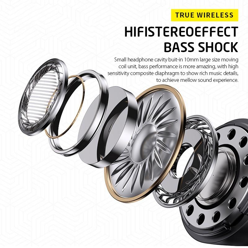 K60 Mirror TWS Беспроводные наушники Bluetooth 5.3 Гарнитура HiFi Звуковые музыкальные наушники Беспроводные наушники