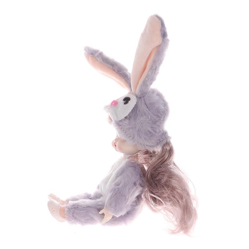 17 см Мини Кукла Подвижный Шарнир с Одеждой и Обувью 3D Кукла Девочка Игрушка Подарки