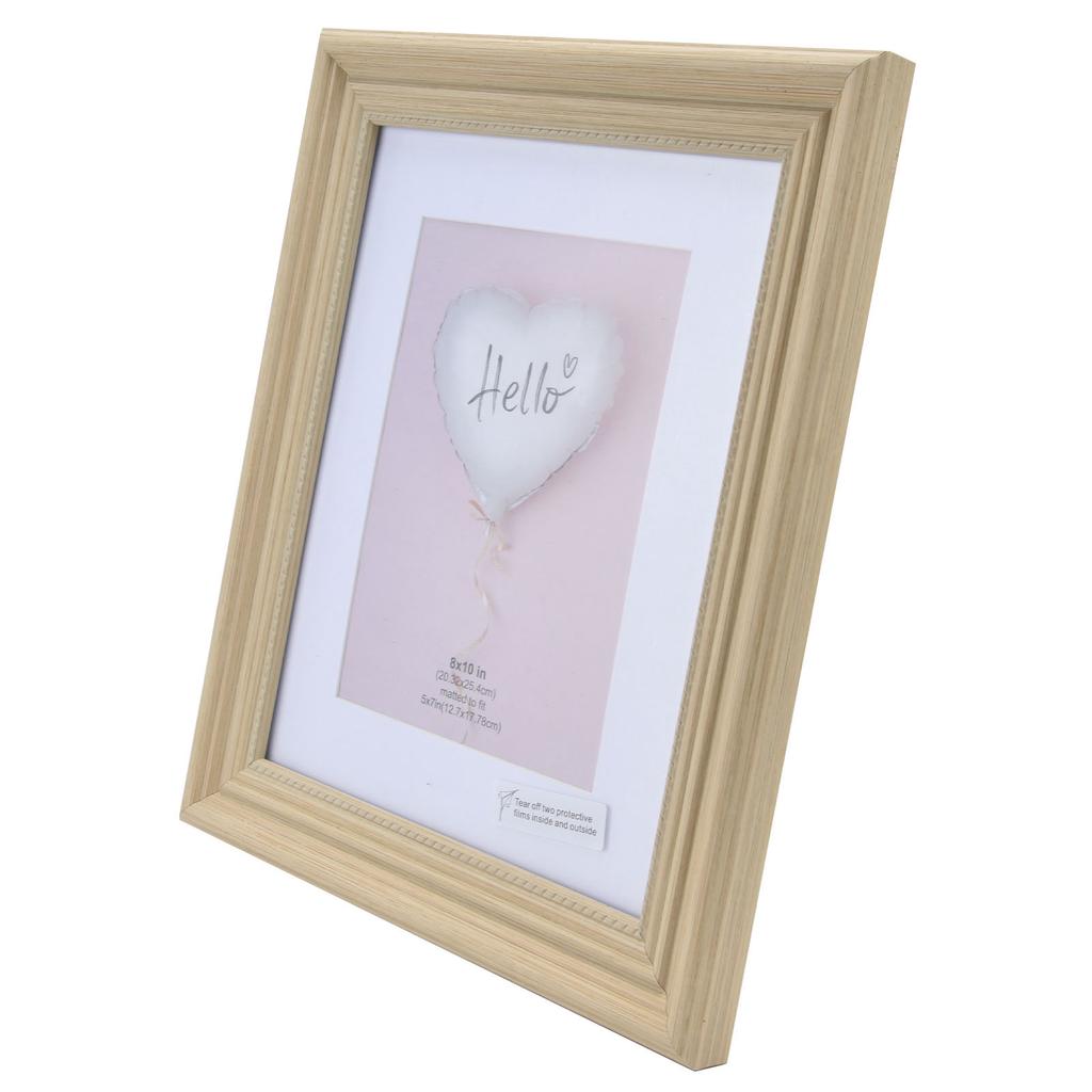 Современная фоторамка деревянного цвета, инновационная рамка для фотографий для дома, офиса, спальни