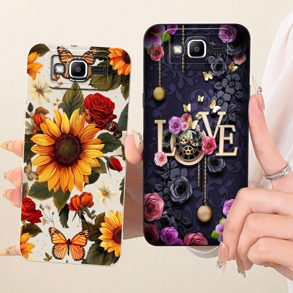 For Samsung Galaxy J2 Prime Case G532F J2 Ace G532G Cover Fashion Floral Soft Silicone Funda For Samsung J5 Prime On5 2016 Shell