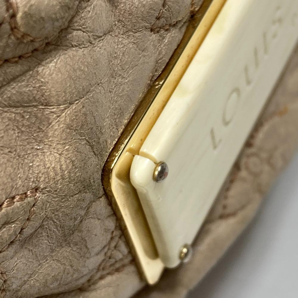 Louis Vuitton M95423 Monogram o lamp Nimbs GM Shoulder Bag Leather Beige