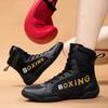 Boxing Shoes Men Professional Lightweight Sneakers Wrestling Luxury Anti Slip Comfortable Fighting Outdoor Sports Boxing Boots