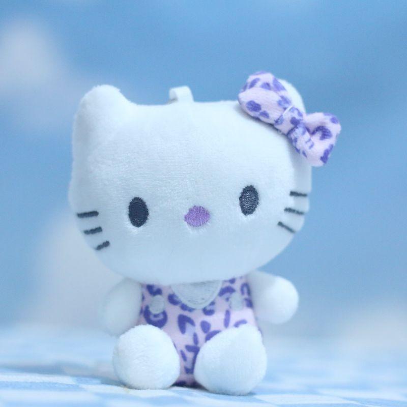 Adorable Cute Kawaii Kt Cat Plush Toy Keychain Soft Doll Bag Accessory 12cm