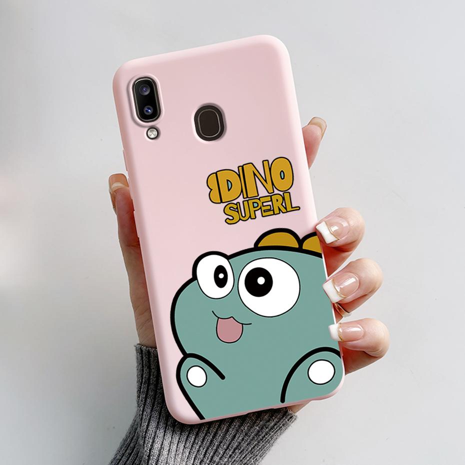 Чехол для Samsung Galaxy A20 A20e A20s Стильный Расписной Мягкий ТПУ Чехол для Телефона для Samsung A20 A 20 20s 20e A205 A202 A207 Обложка