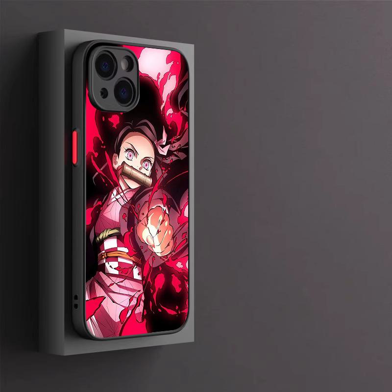 Чехол для телефона Nezuko Anime Demon Slayer для iPhone 11 XR XS 7 8 Kyojuro Purgatory