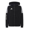 adidas Серия боксерских курток с тремя полосками Повседневная Ретро Классическая полосатая с капюшоном Дышащая Прочная Теплая куртка Унисекс куртка CLTR02JBX-BW