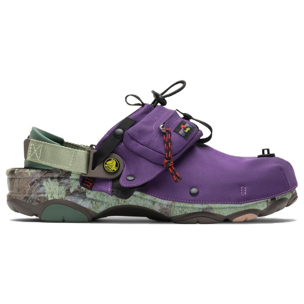 Bodega x Crocs Classic All-Terrain Clog NICT-TECH Унисекс Кроссовки Фиолетовый Моховой-Кора 208720-200
