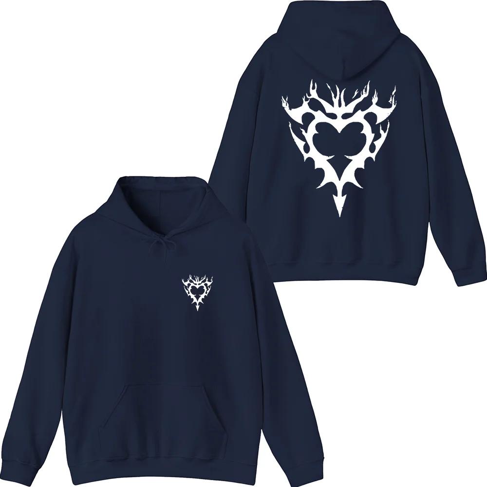 Odetari Merch Fenrir Hoodie Fashion Women Rapper Long Sleeve Pullover Tops