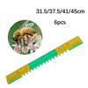 6pcs Plastic Beehive Door Beekeeping Box Entrance Disc Bee Nest Gate 6pcs Plastic Beehive Double Sliding Doors