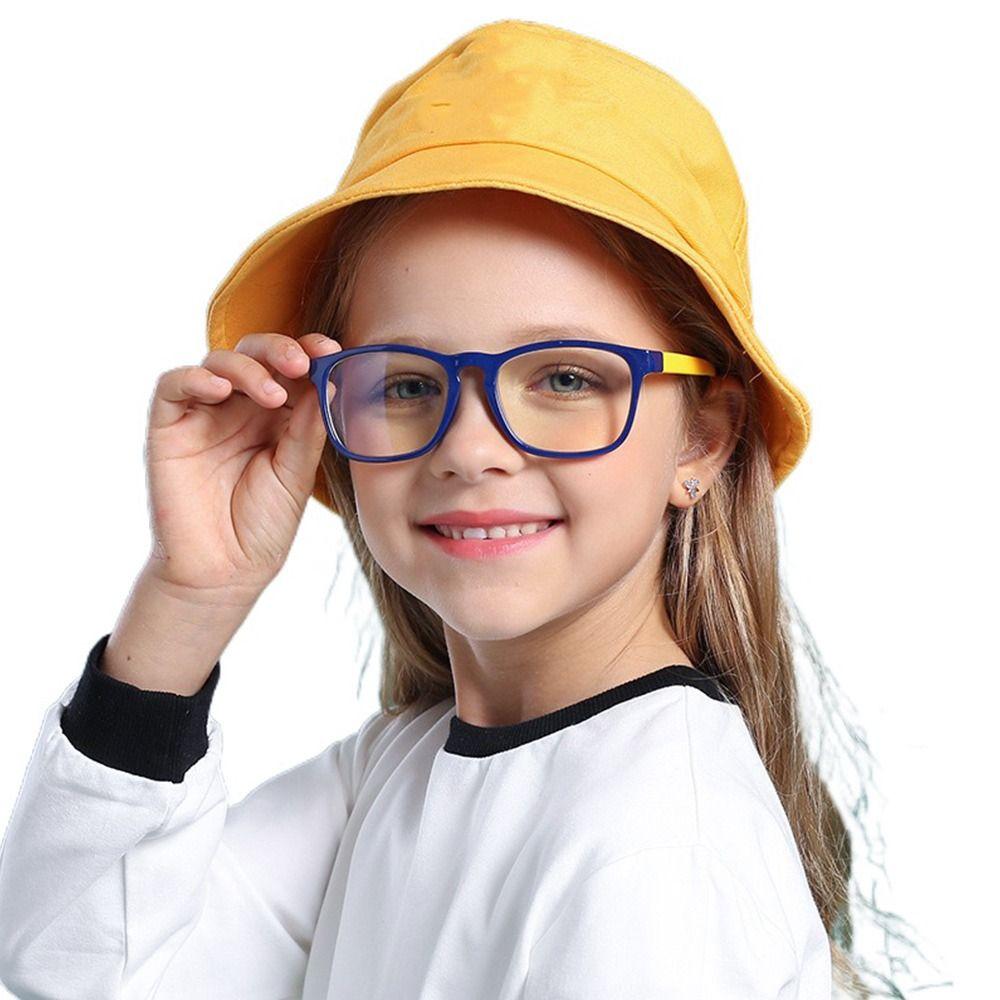 Силиконовые удобные очки для защиты глаз, ультралегкая оправа, детские очки для мальчиков и девочек