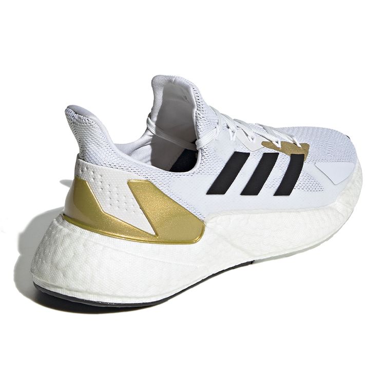 adidas X9000L4 Кроссовки унисекс с эффектом белого золота и металлика Cloud-White Core-Black FY2347