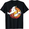 Ghostbusters Classic Logo Halloween Pumpkin Graphic T-Shirt T-Shirt