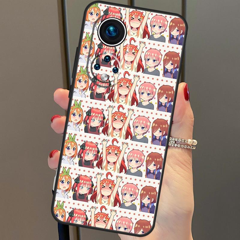 Чехол Itsuki Nino Yotsuba Nakano для Honor 50 Lite, чехол для Huawei P20 P30 P40 Pro Nova 9 5T P Smart 2021 8X 9X 10i